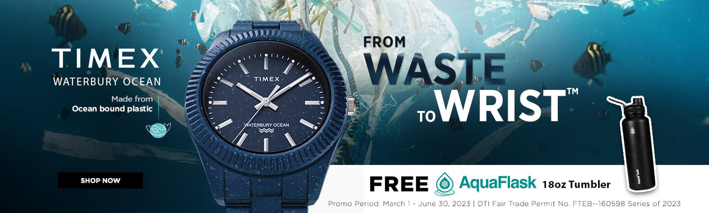 Timex Waterbury Ocean x Aquaflask Collection Page
