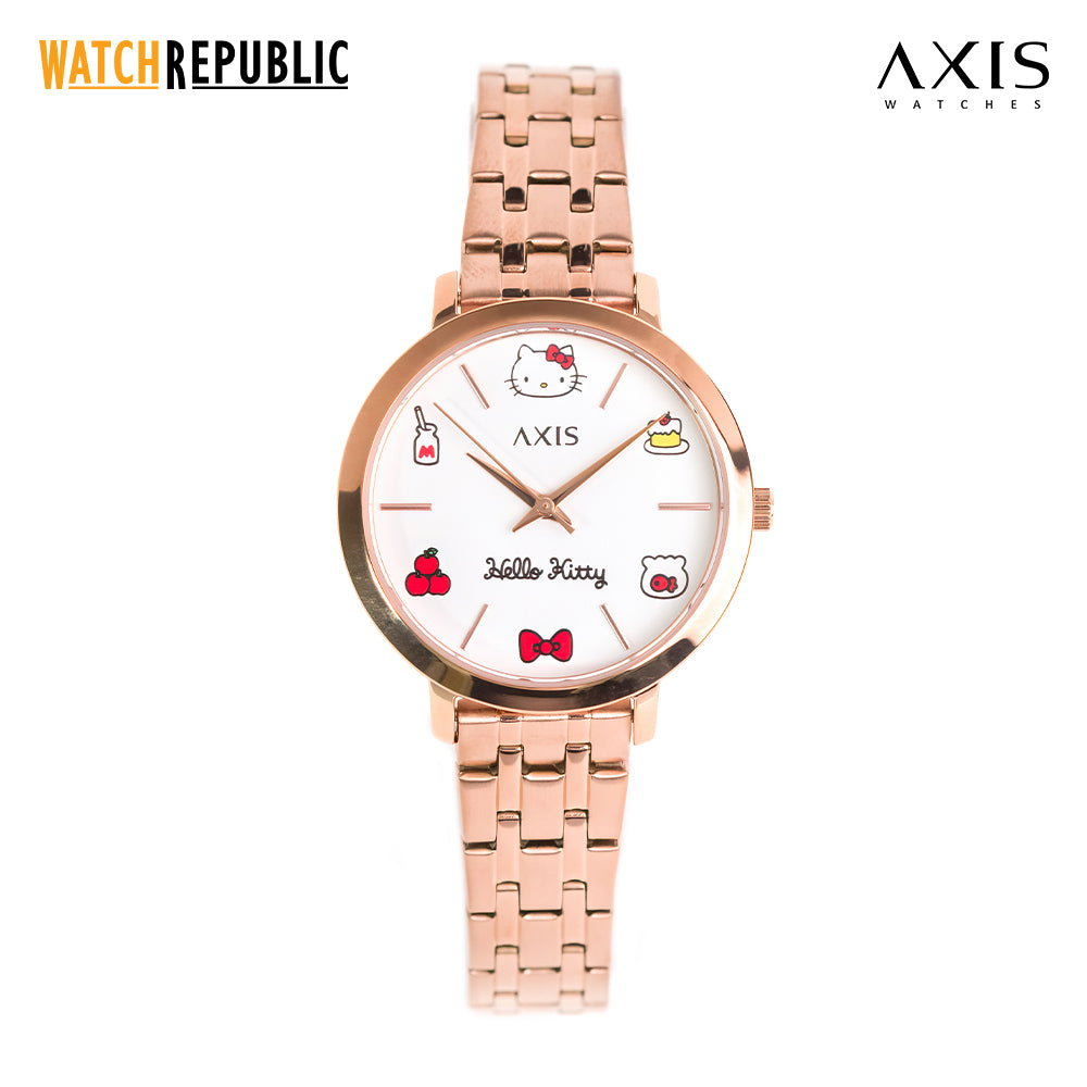 Axis Hello Kitty 3-Hand Stainless Steel Band - Main Image