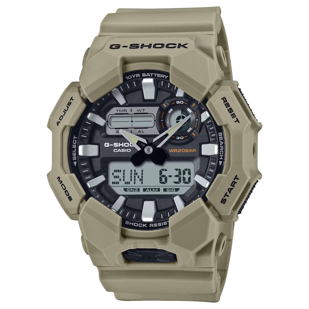 Casio Casio G-Shock (Ga-010-5Adr) Anadigi Resin Band
