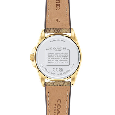 Coach Greyson 3-Hand 28mm Rubber Band