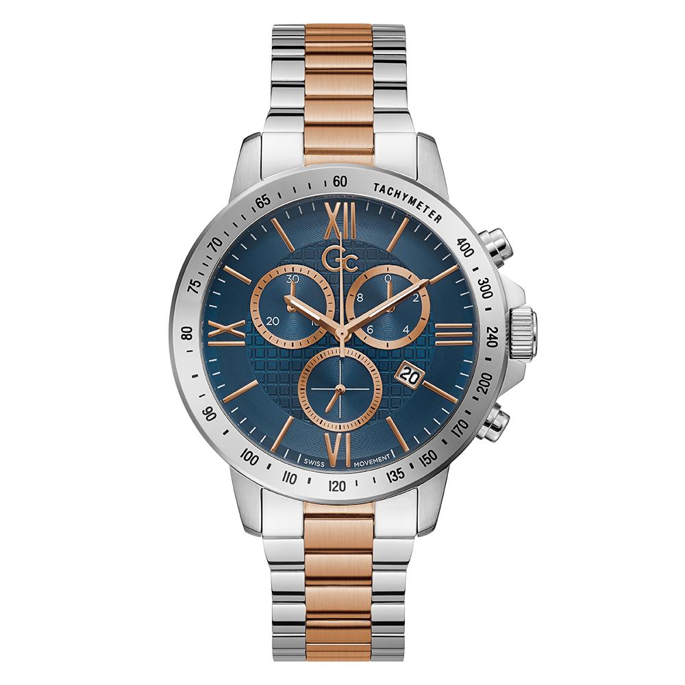 Guess Collection Chronograph 44mm Stainless Steel Band