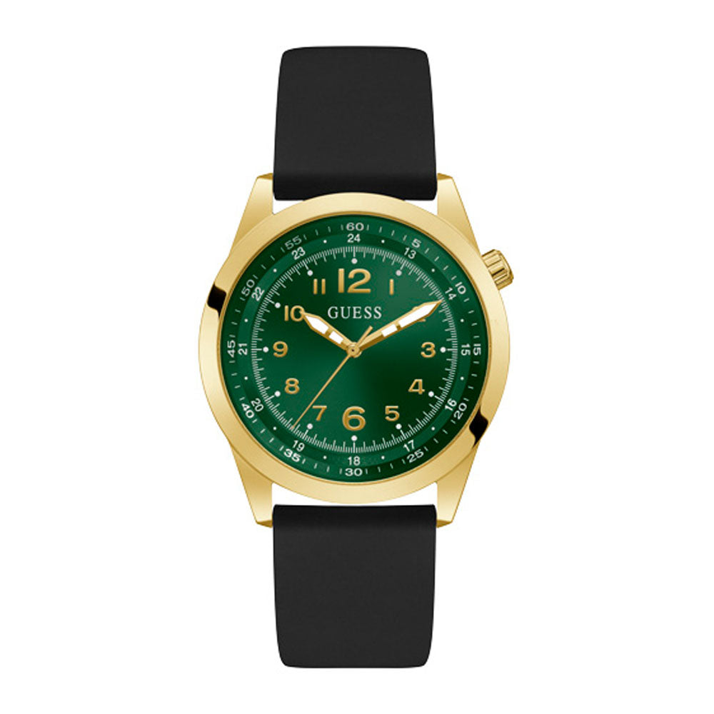 Guess Dress 3-Hand 42mm Rubber Band  Watch Republic PH