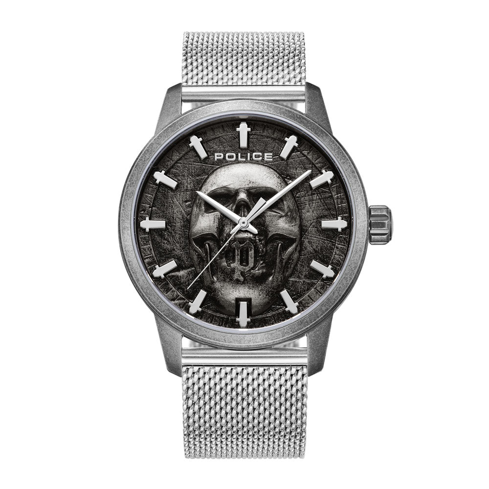 Police Raho 3-Hand 44mm Stainless Steel Band - Main Image