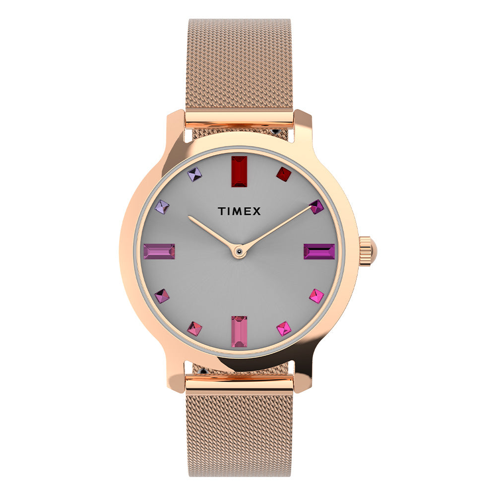 Timex Transcend 2-Hand 31mm Stainless Steel Band – Watch Republic PH