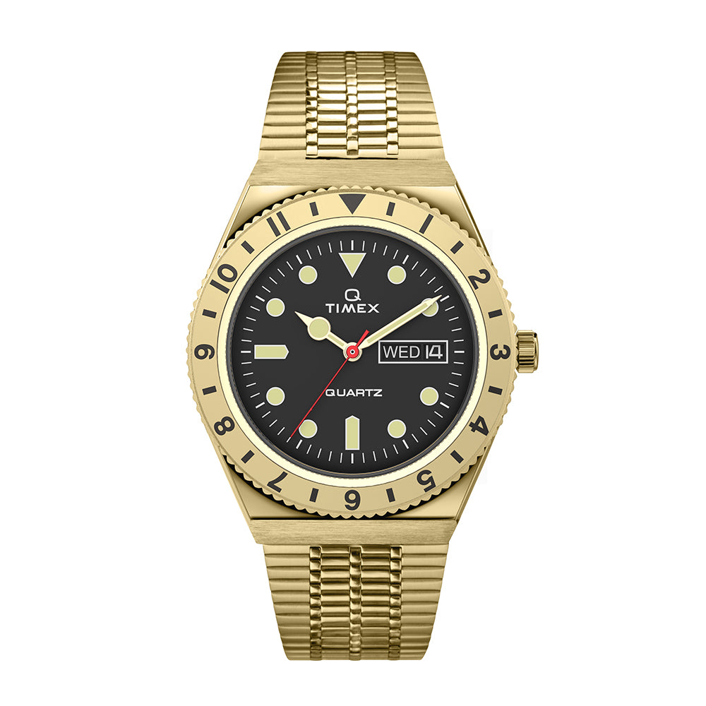 Timex Q Reissue Automatic Timex Q Timex Automatic Black Dial St