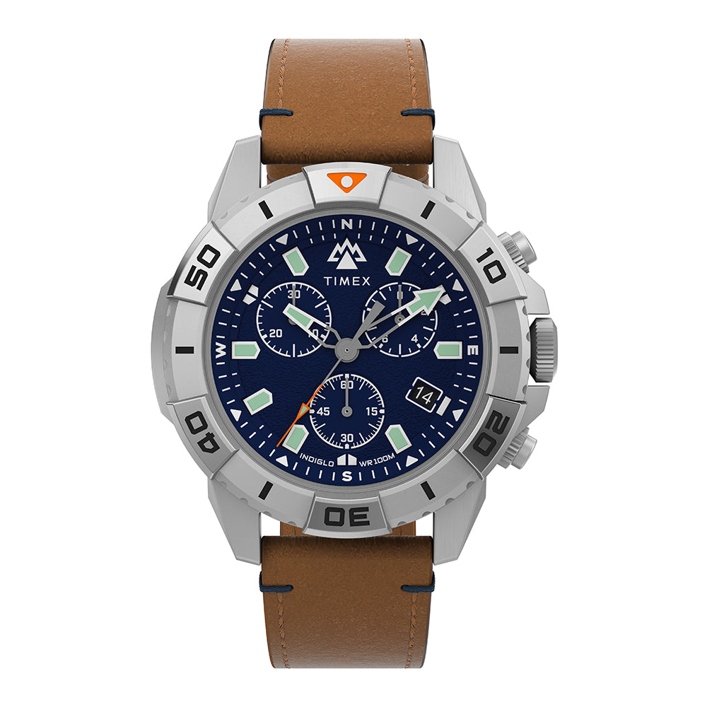 Timex Expedition North® Ridge Multifunction 42mm Leather Band