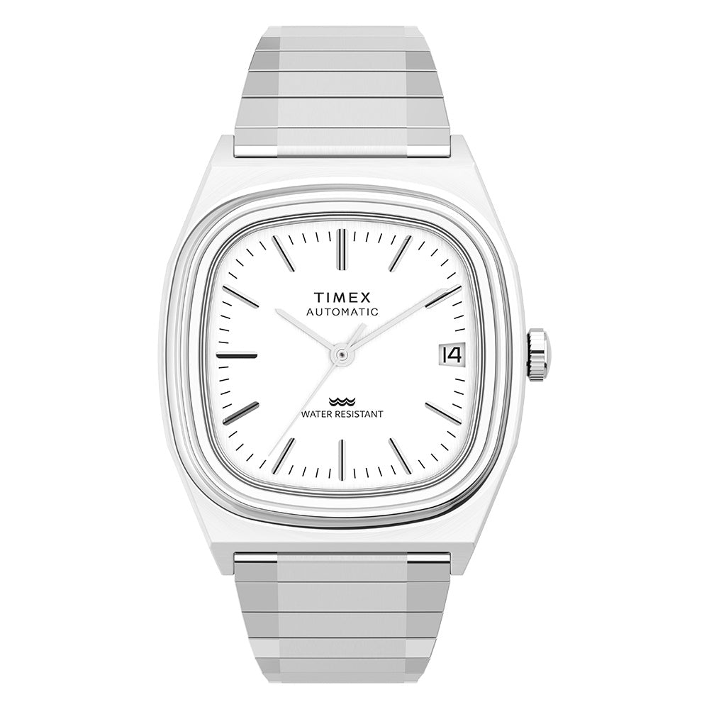 Timex Timex Automatic 1983 E Line Reissue Automatic 34mm Stainless