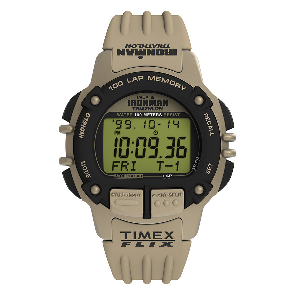 Timex Ironman Flix 100 Digital 42mm Resin Band1