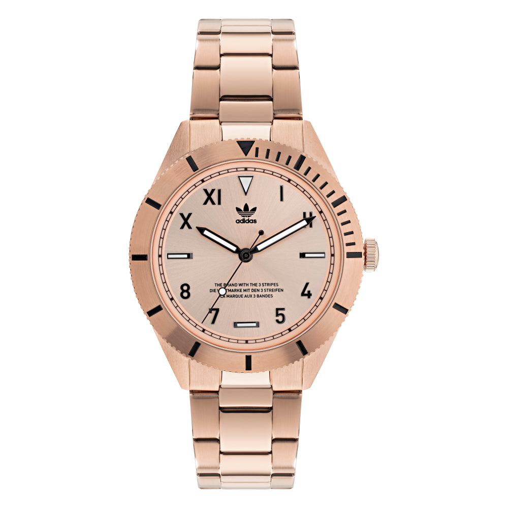 Adidas Edition Three 3-Hand 42mm Stainless Steel Band – Watch