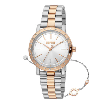 Luna Set 3-Hand 32mm Stainless Steel Band
