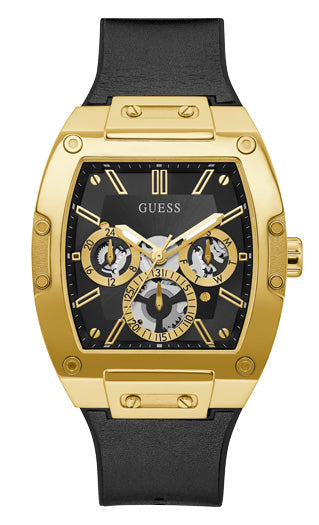 Guess Multifunction 43mm Leather Band