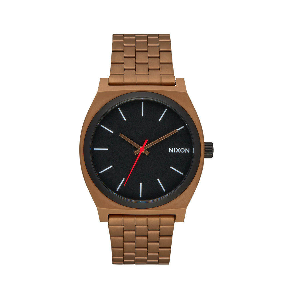 Nixon The Time Teller 3-Hand 37mm Stainless Steel Band