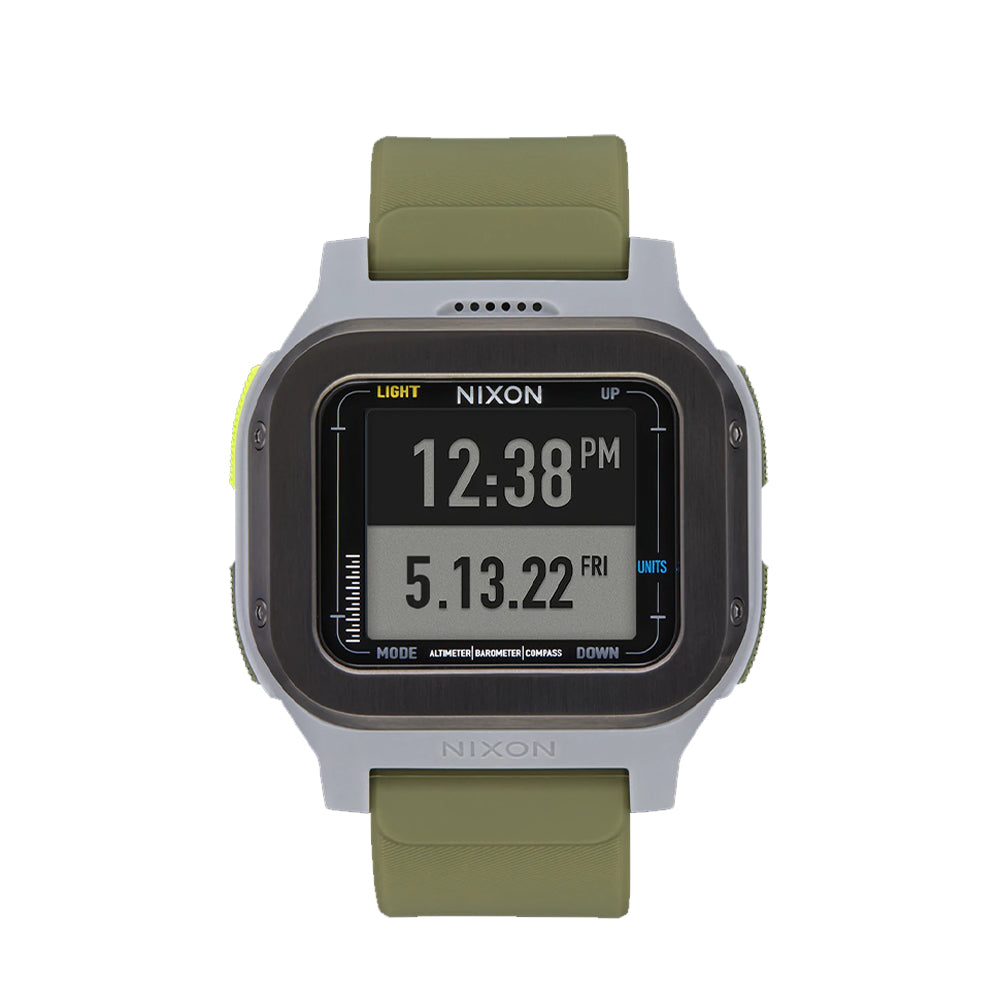 NIXON Regulus Expedition Orologio Sportivo Digitale | Altimetro, Barometro, Bussola | Resistente Acqua