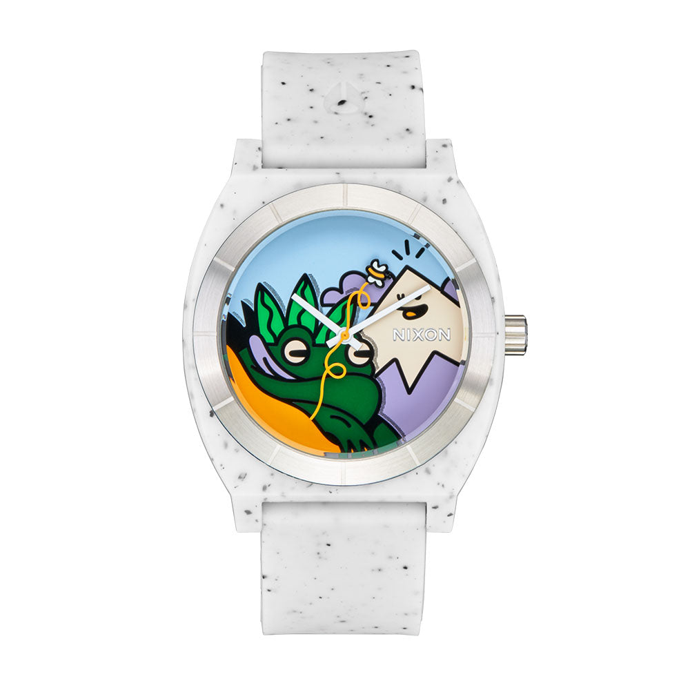 Nixon Time Teller Hannah Eddy 3-Hand 39.5mm Rubber Band  display picture 3