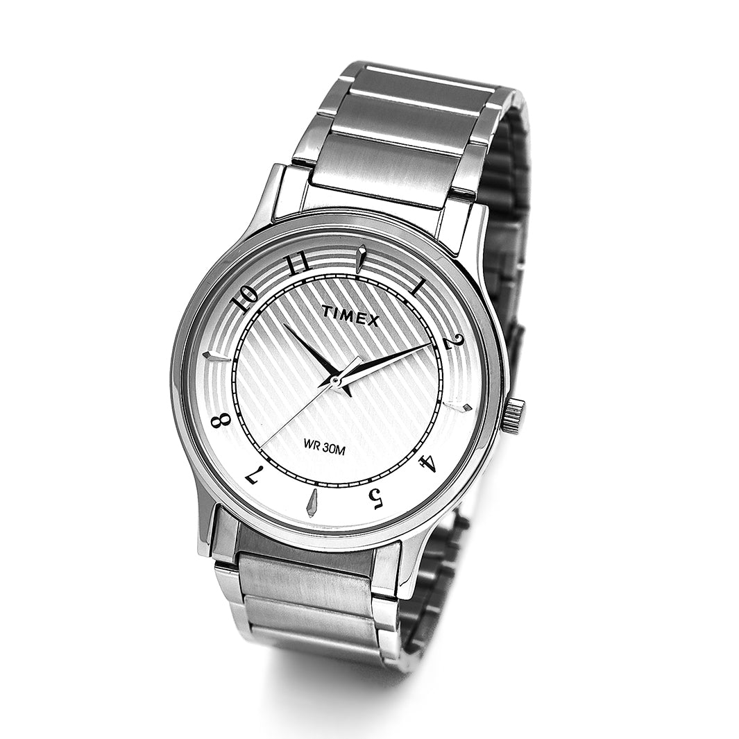 R4 Series 3-Hand 39mm Stainless Steel Band
