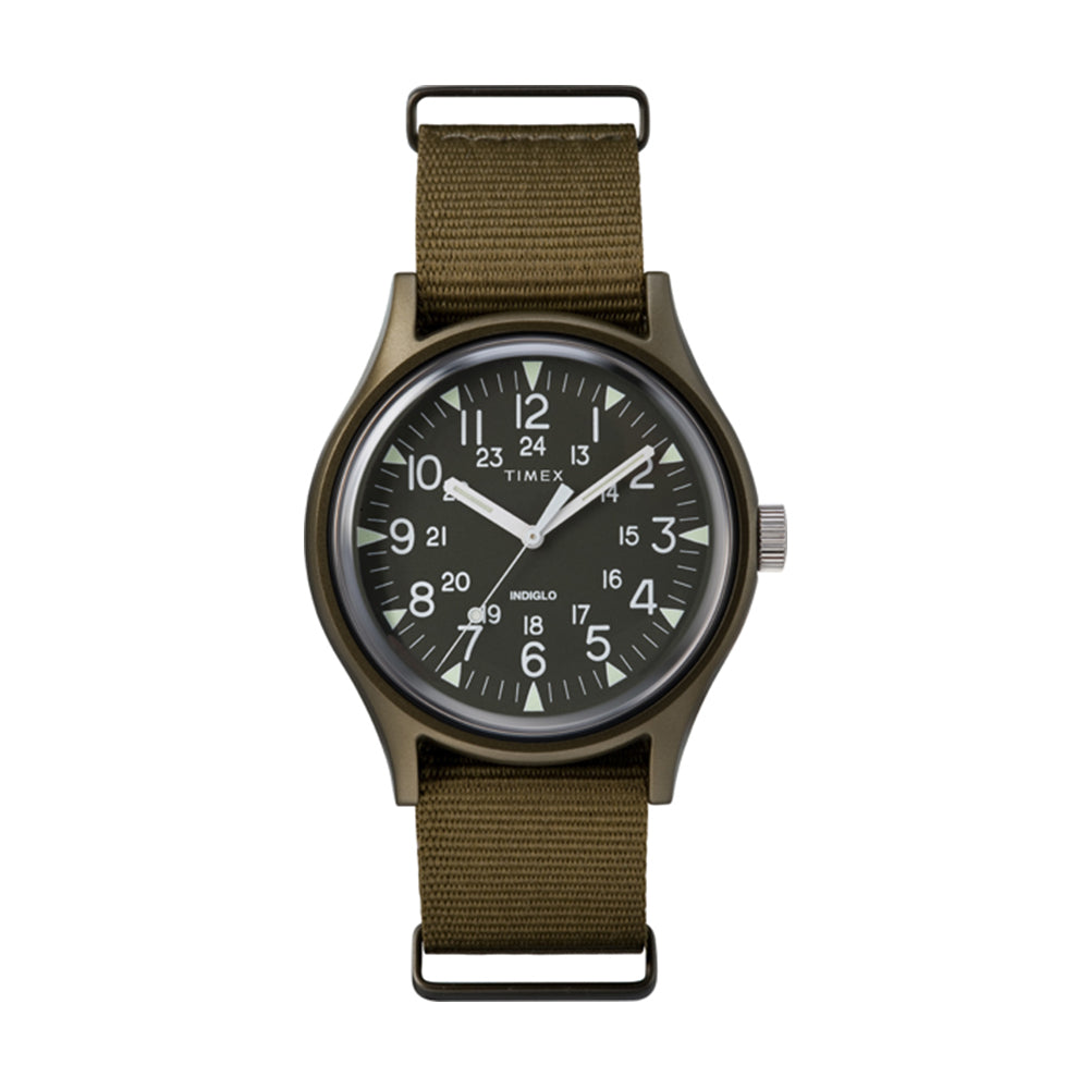 MK1 Aluminum 3-Hand 40mm Fabric Band - Main Image