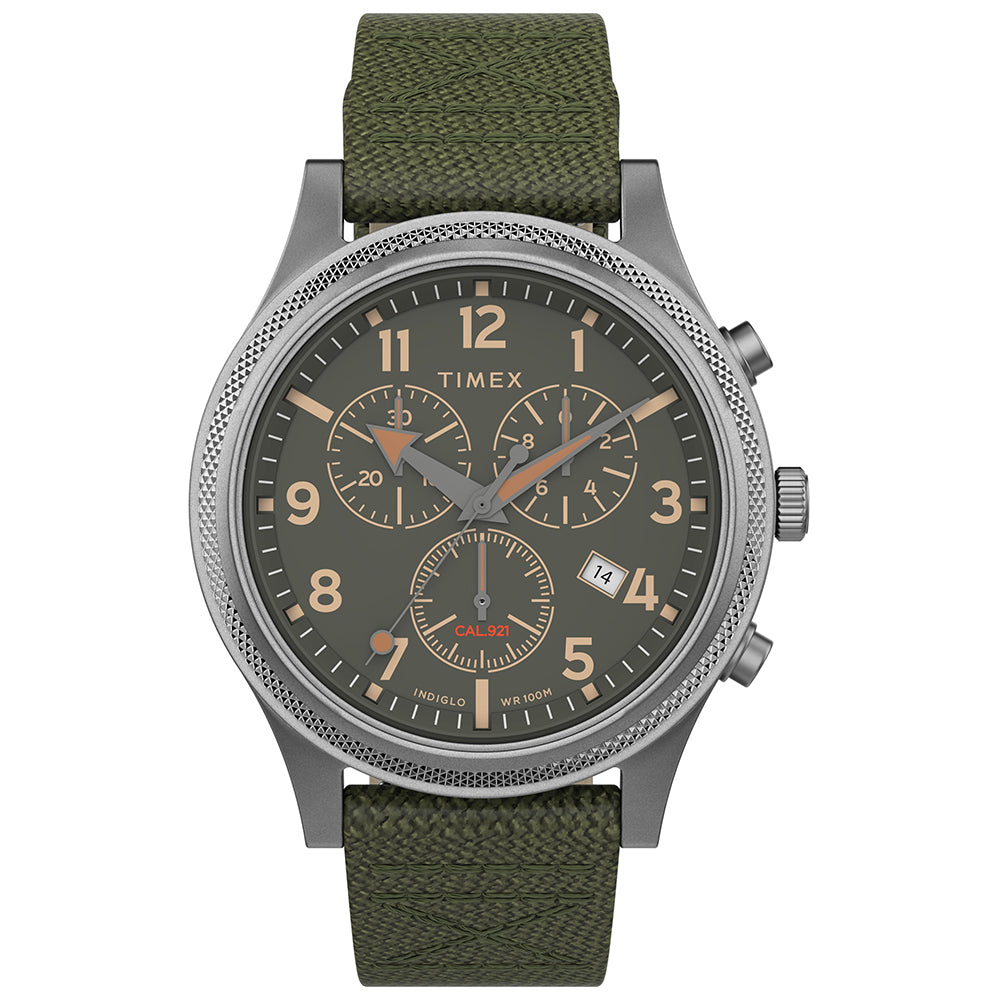 Allied LT Chronograph 42mm Fabric Band – Watch Republic PH