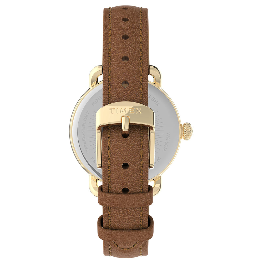 Standard 3-Hand 34mm Leather Band