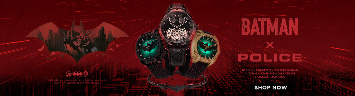 Police X Police x Batman Watches - Limited Edition 2023 Collection – Watch ...