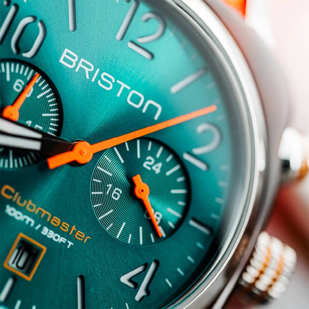 Briston Clubmaster Classic Chronograph 40mm Fabric Band