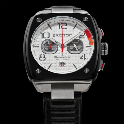 Briston Streamliner Urban Chronograph  42mm Leather Band