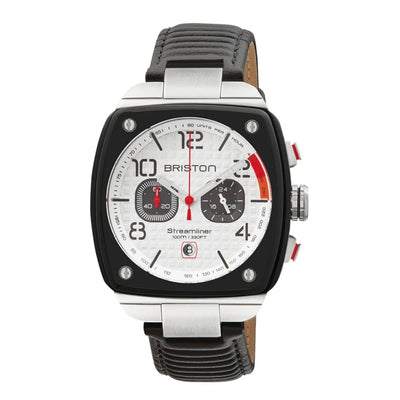 Briston Streamliner Urban Chronograph  42mm Leather Band