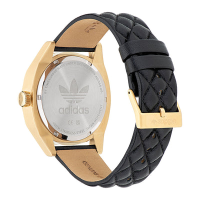 Adidas Edition Two Icon 3-Hand 43mm Leather Band