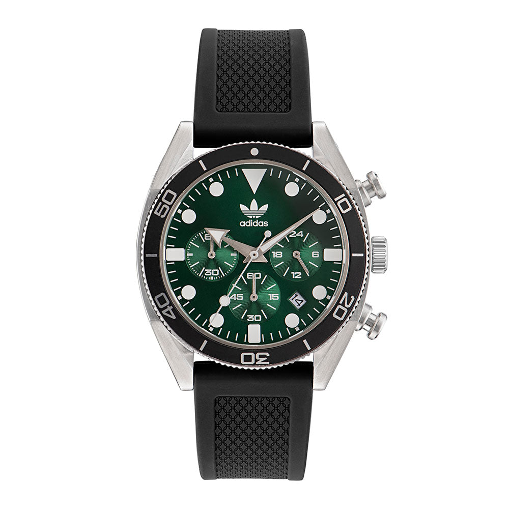 Adidas Edition Two Chronograph  43mm Rubber Band