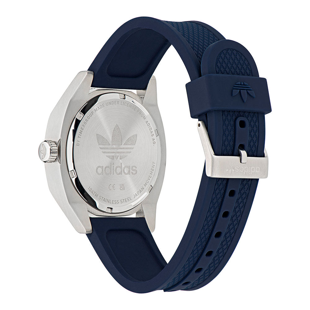 Adidas Edition Two 3-Hand 43mm Rubber Band