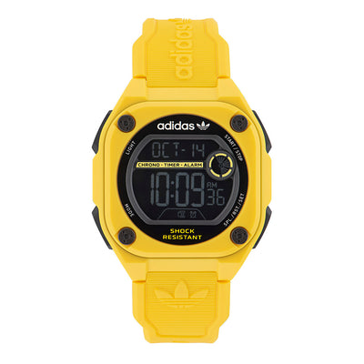 Adidas City Tech Two Digital 45mm Resin Band