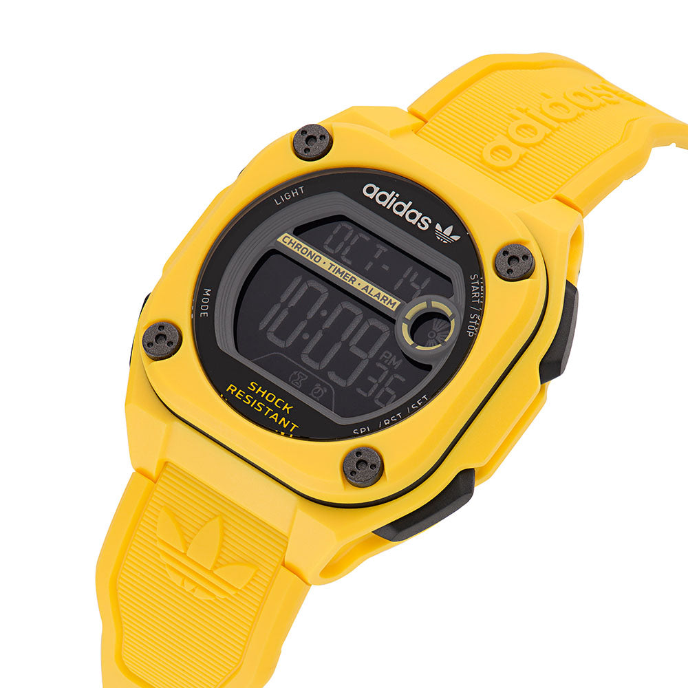 Adidas City Tech Two Digital 45mm Resin Band