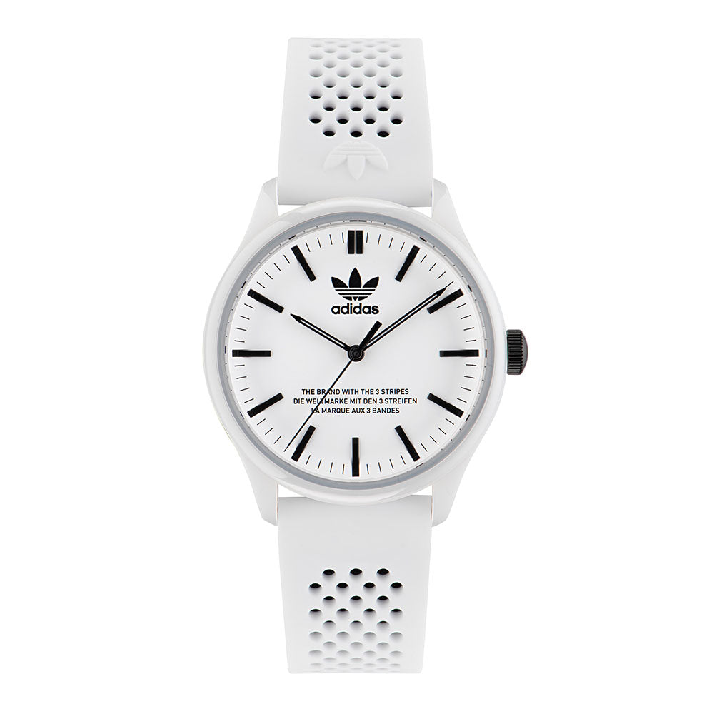 Adidas Code One Ceramic 3-Hand 40mm Rubber Band