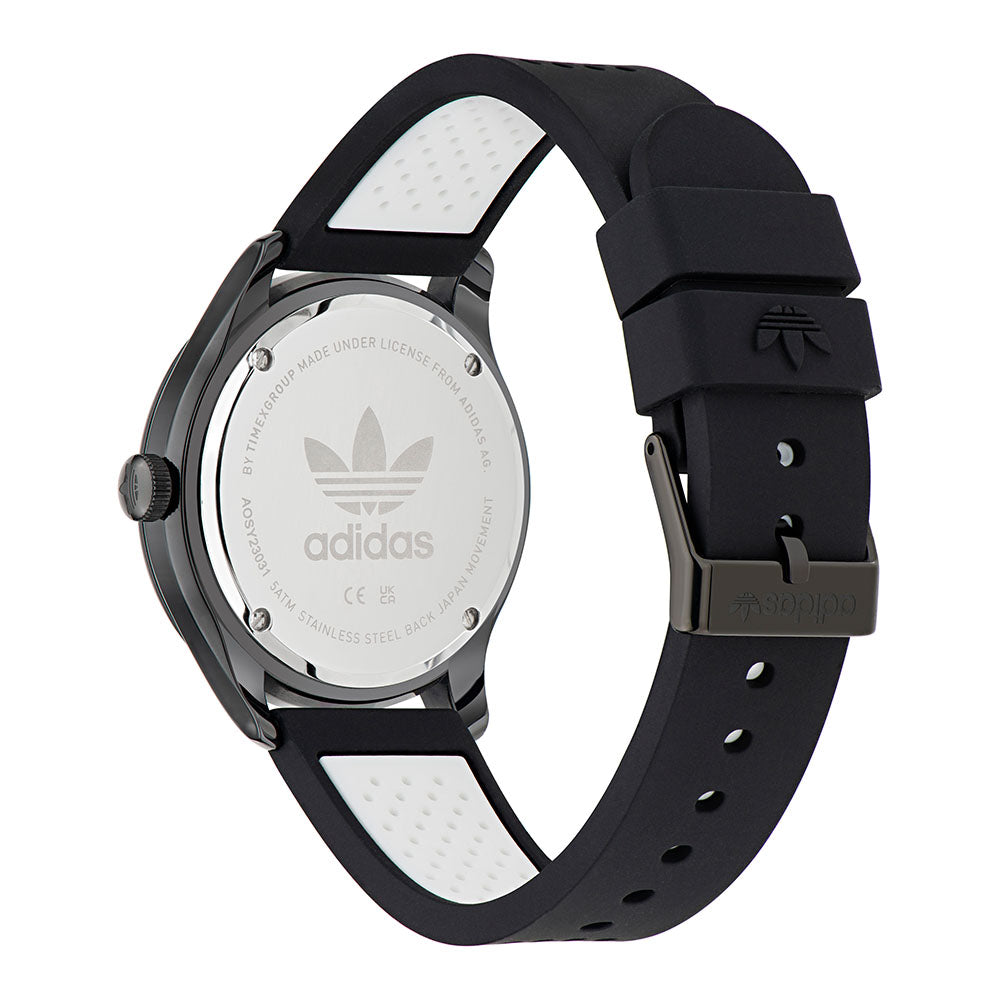 Adidas Code One Ceramic 3-Hand 40mm Rubber Band