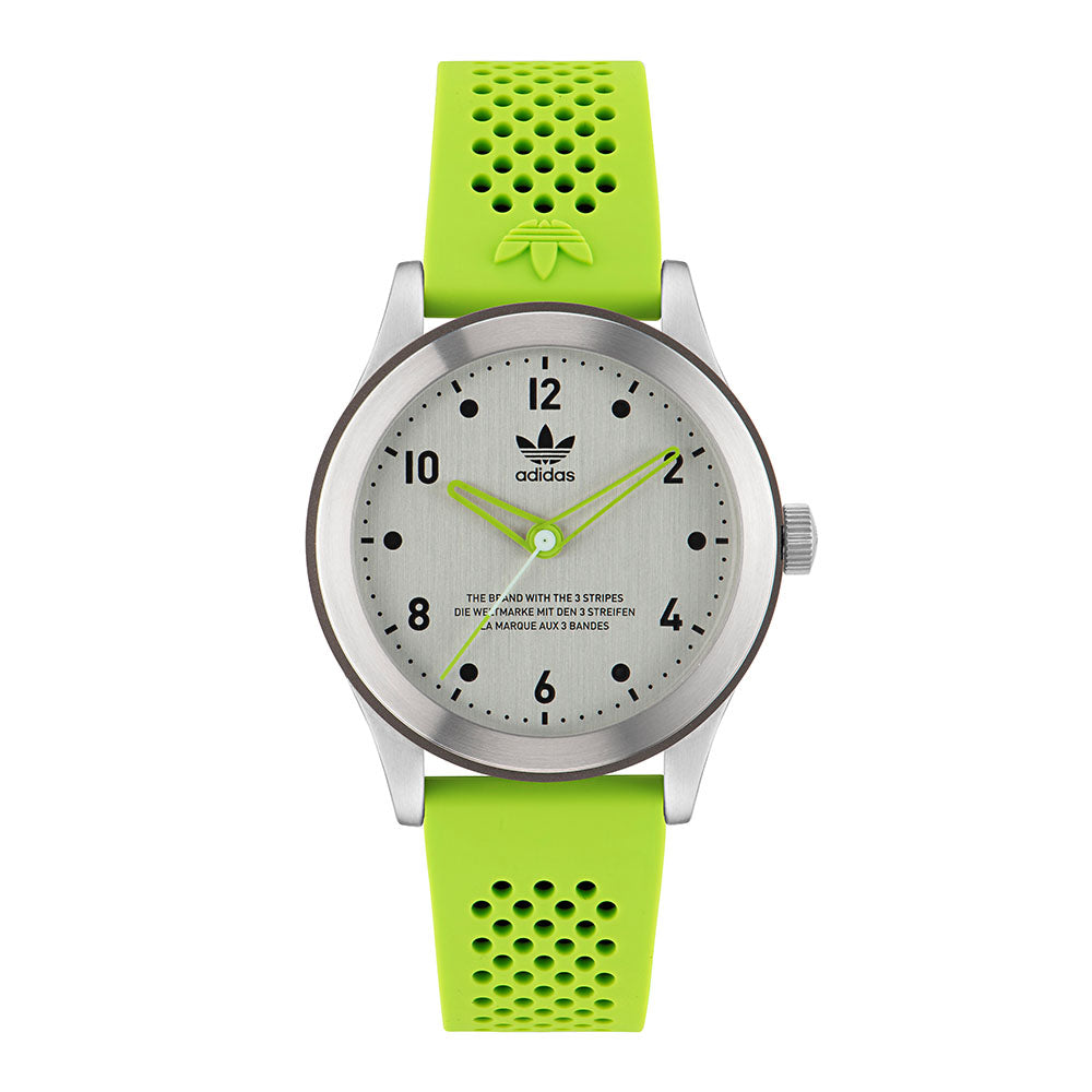 Adidas Code Three 3-Hand 40mm Rubber Band