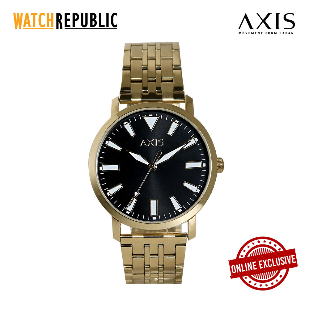 Axis Daniel 3-Hand 42mm Stainless Steel Band – Watch Republic PH