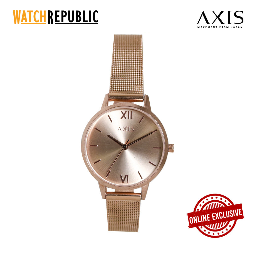 Axis Celine 3-Hand 32mm Stainless Steel Band