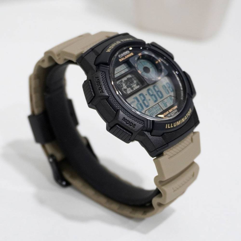 Casio Sports Digital Digital 45mm Resin Band