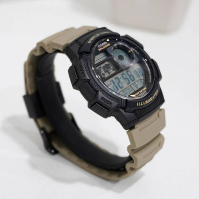 Casio Sports Digital Digital 45mm Resin Band
