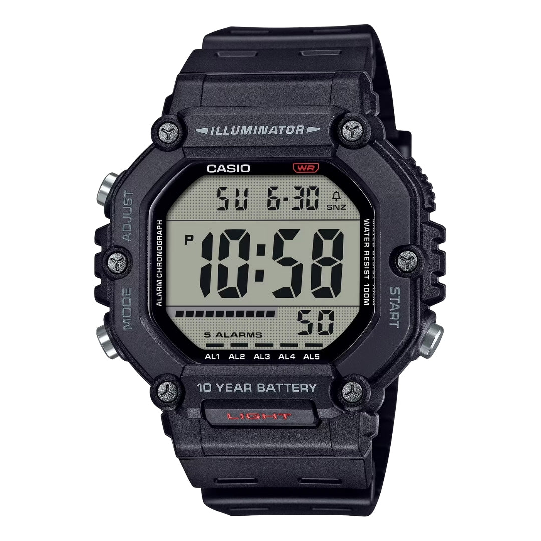 Casio Sports Digital Digital 49.7mm Resin Band
