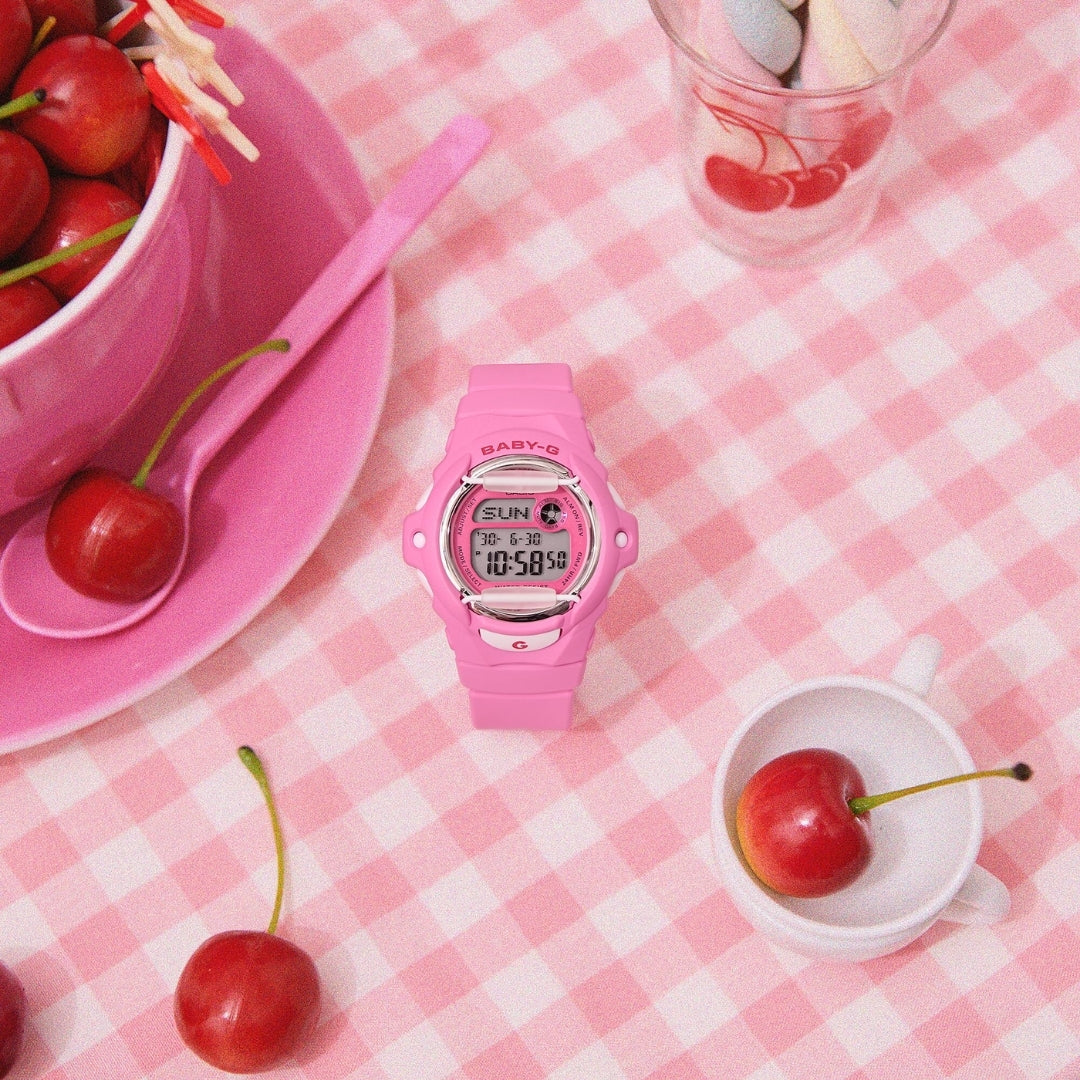 Casio Baby-G (Bg-169Ch-4Dr) Digital 42.6mm Resin Band