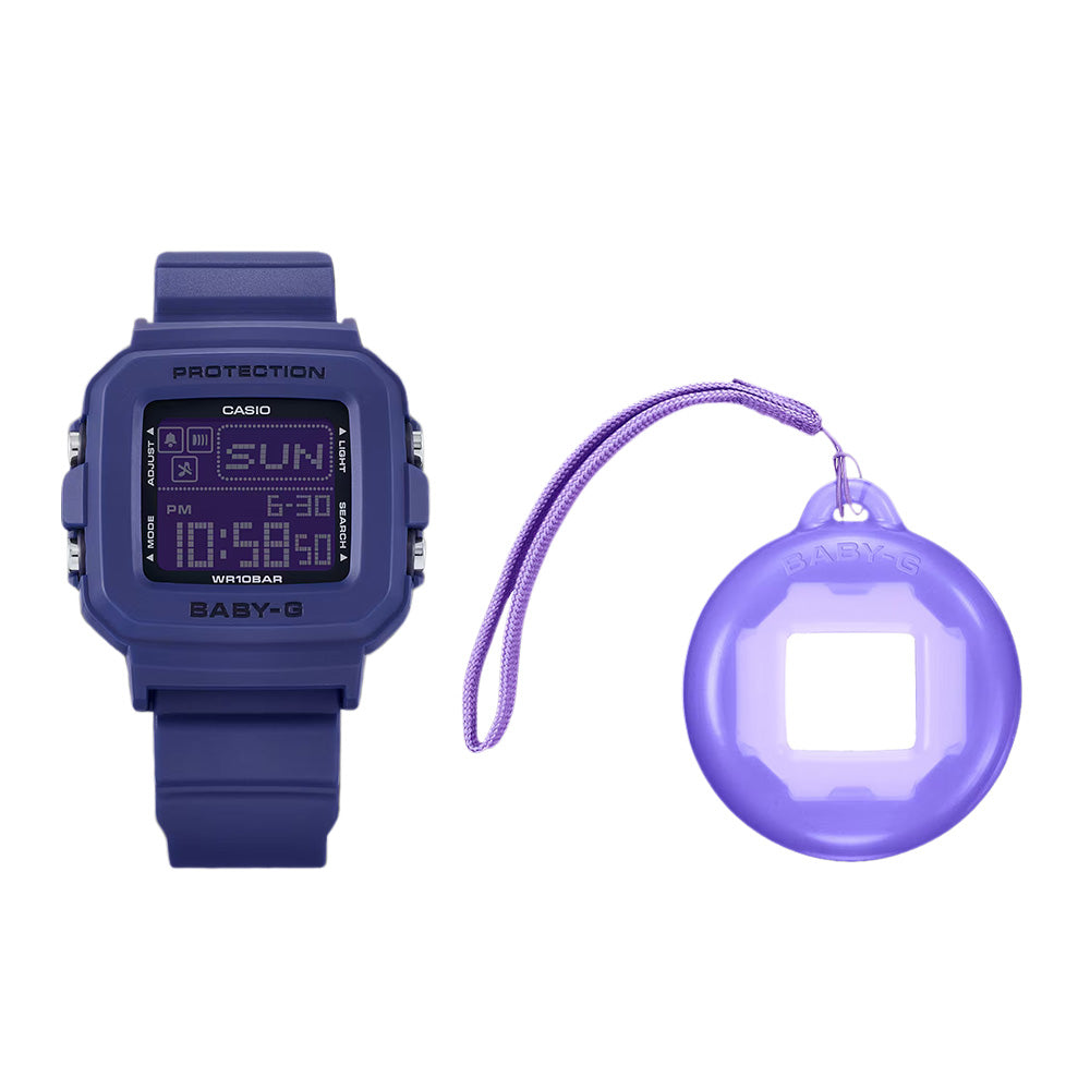 Casio Casio Baby-G (Bgd-10K-2Dr) Digital 39mm Resin Band