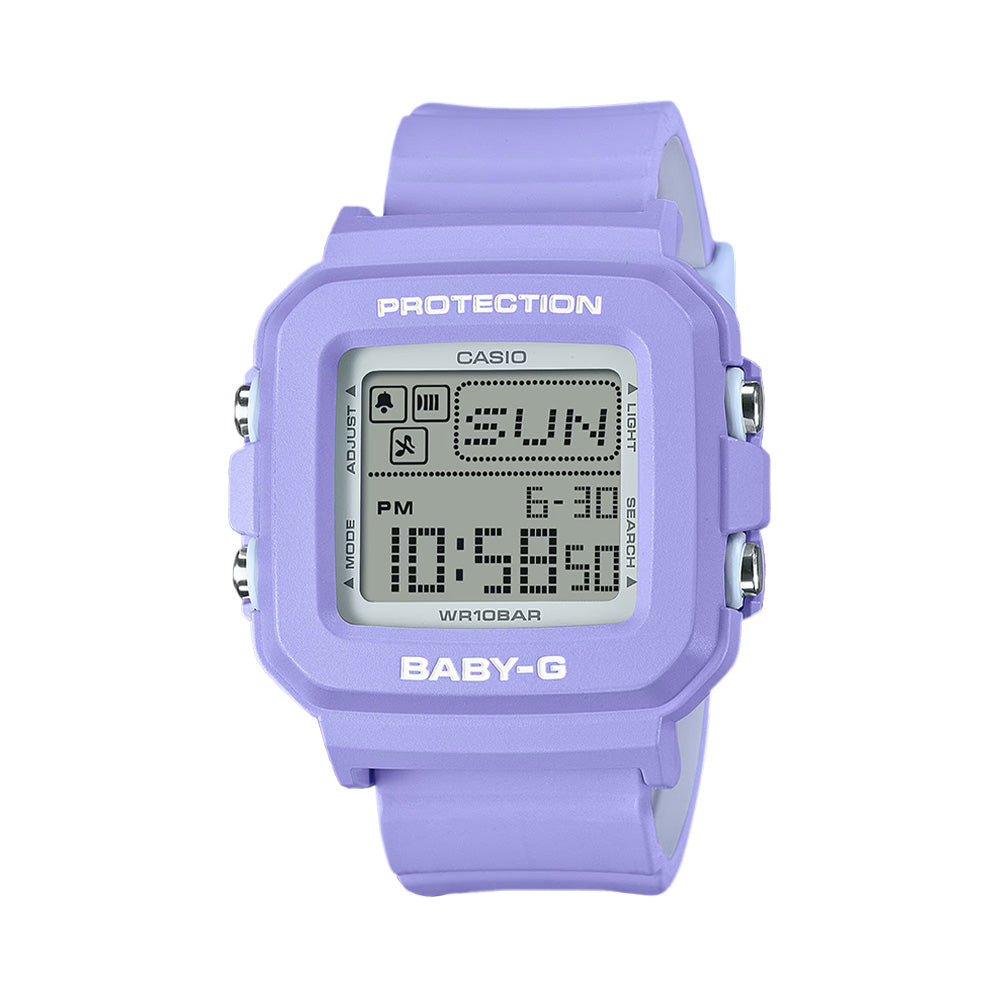 Casio Casio Baby-G (Bgd-10K-6Dr) Digital 39mm Resin Band