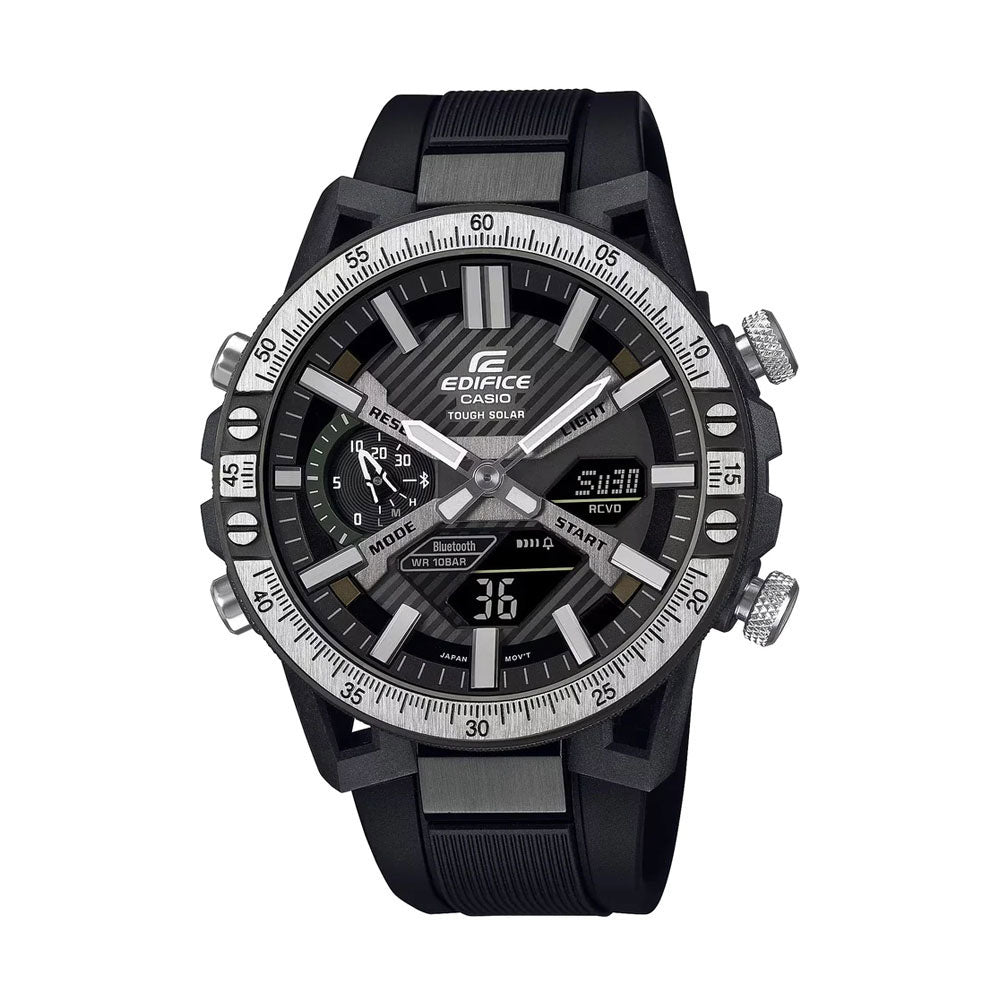 Casio Edifice Standard Analog-Digital Anadigi 47.8mm Resin Band