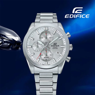 Casio Edifice Standard Chronograph  41mm Stainless Steel Band