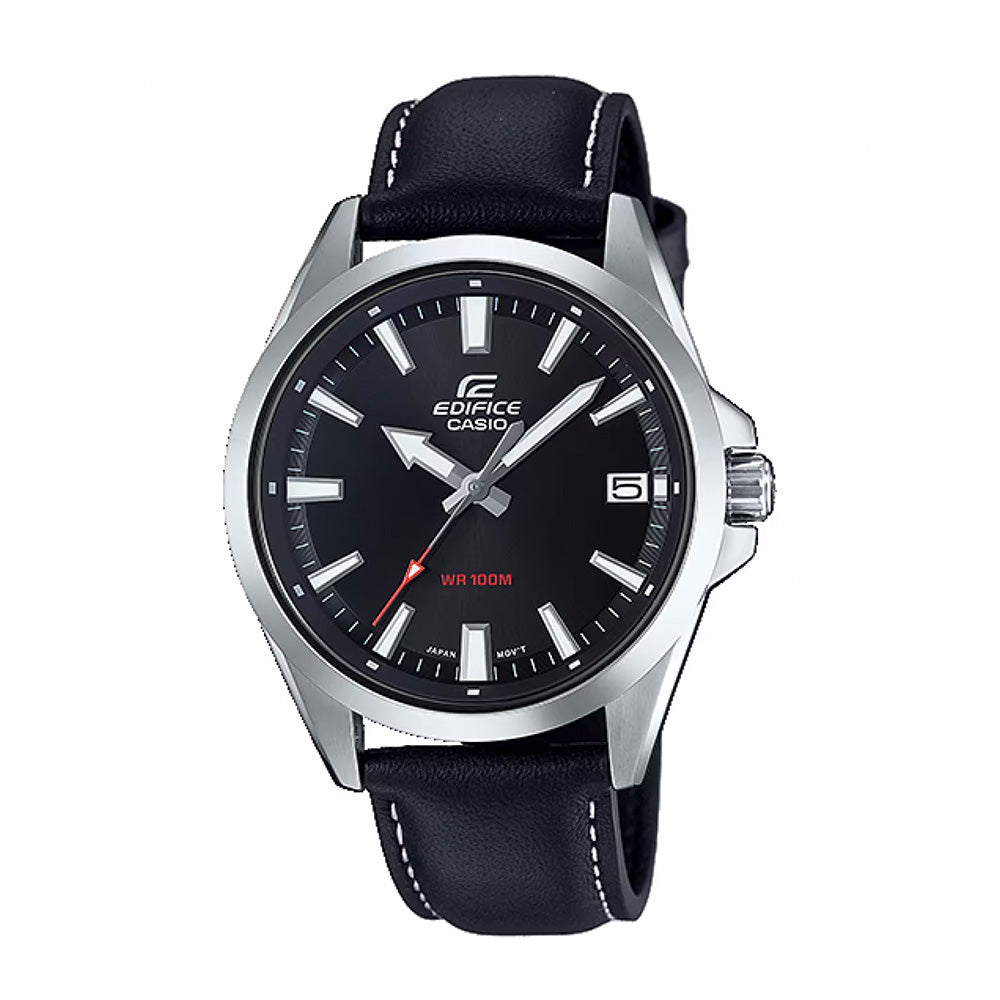 Casio Edifice (Efv-100L-1Avudf) Date 42mm Leather Band