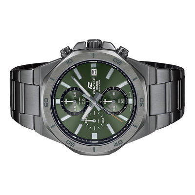 Casio Edifice Standard Chronograph  44.3mm Stainless Steel Band