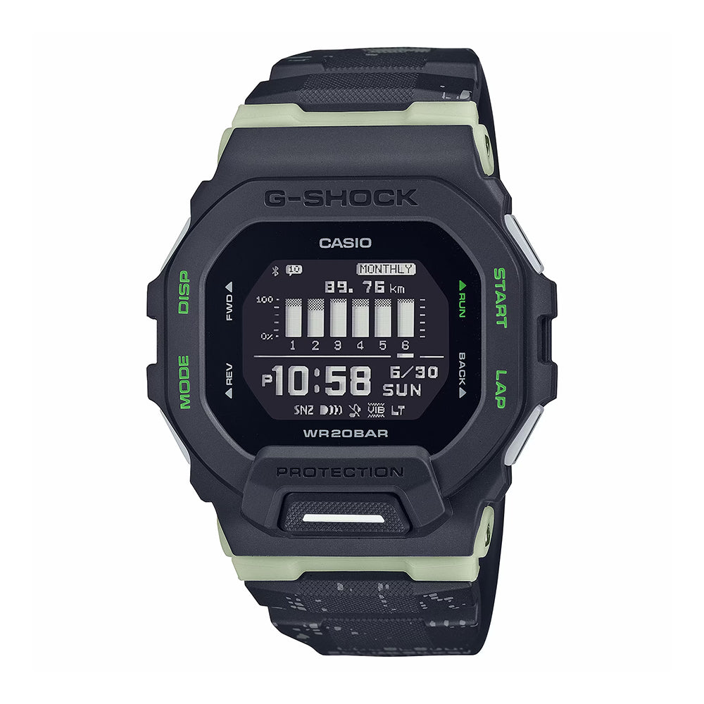 Casio G-Shock Smartwatch Digital 45.9mm Resin Band