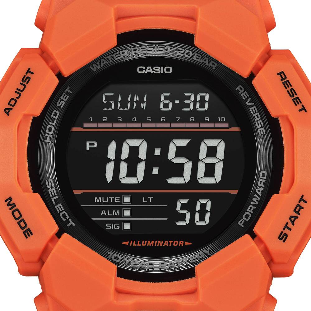Casio Casio G-Shock (Gd-010-4Dr) Digital 51.9mm Resin Band