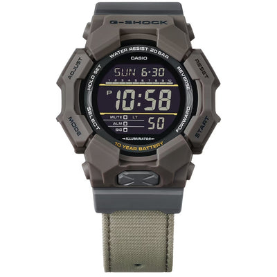 Casio G-Shock (Gd-010Ce-5Dr) Digital 51.9mm Fabric Band