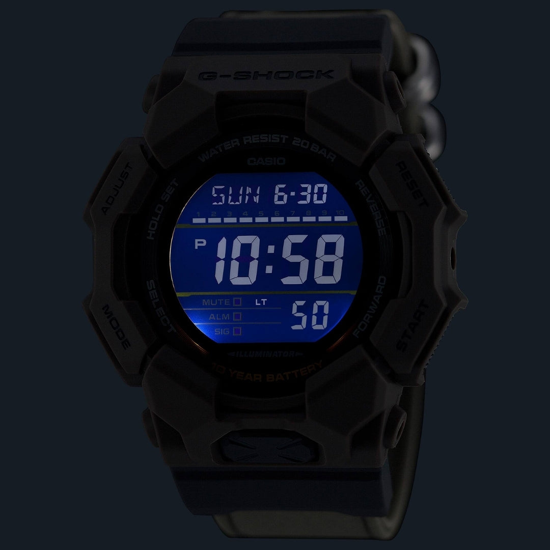 Casio G-Shock (Gd-010Ce-5Dr) Digital 51.9mm Fabric Band